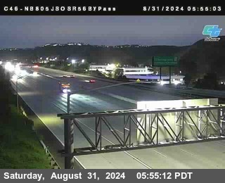 NB 805 at NB 805/5 Merge