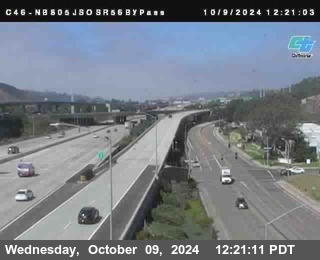 NB 805 at NB 805/5 Merge