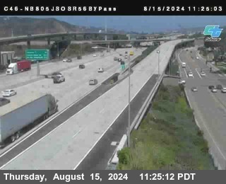 NB 805 at NB 805/5 Merge