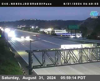 NB 805 at NB 805/5 Merge