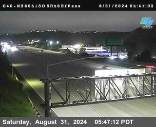 NB 805 at NB 805/5 Merge