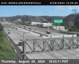 NB 805 at NB 805/5 Merge