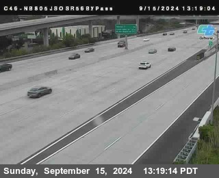 NB 805 at NB 805/5 Merge