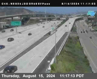 NB 805 at NB 805/5 Merge