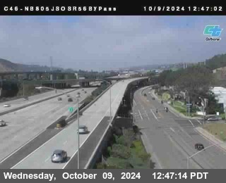 NB 805 at NB 805/5 Merge