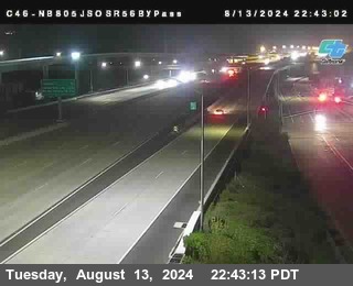 NB 805 at NB 805/5 Merge