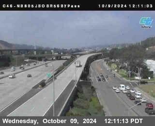 NB 805 at NB 805/5 Merge