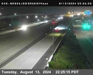 NB 805 at NB 805/5 Merge