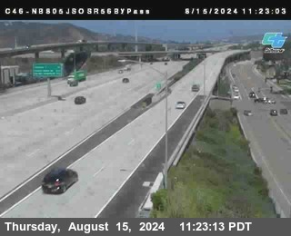 NB 805 at NB 805/5 Merge