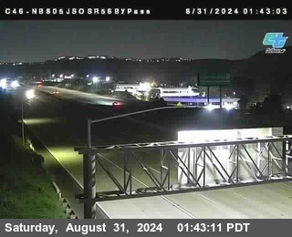 NB 805 at NB 805/5 Merge