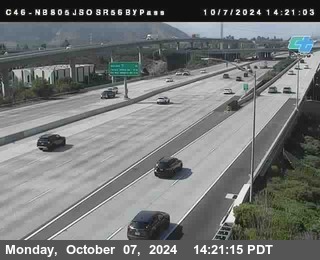 NB 805 at NB 805/5 Merge