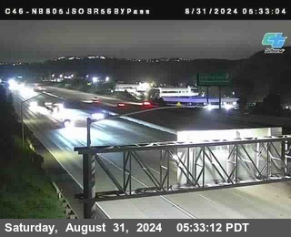 NB 805 at NB 805/5 Merge