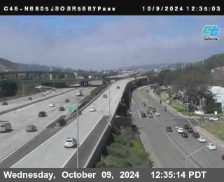 NB 805 at NB 805/5 Merge