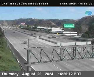 NB 805 at NB 805/5 Merge