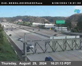 NB 805 at NB 805/5 Merge