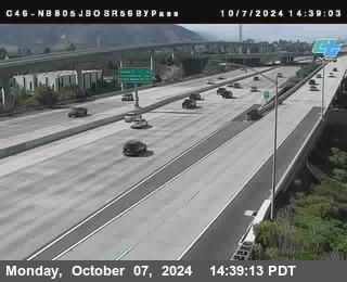 NB 805 at NB 805/5 Merge