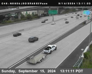 NB 805 at NB 805/5 Merge