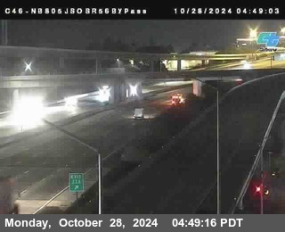 NB 805 at NB 805/5 Merge