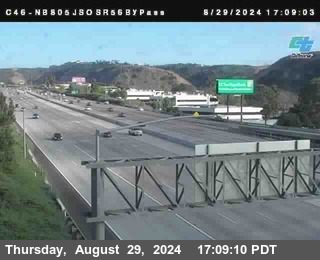 NB 805 at NB 805/5 Merge