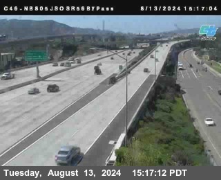 NB 805 at NB 805/5 Merge