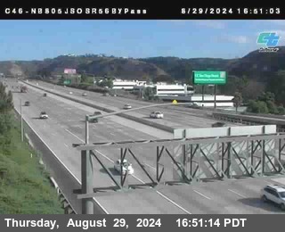 NB 805 at NB 805/5 Merge