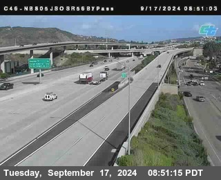 NB 805 at NB 805/5 Merge