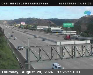 NB 805 at NB 805/5 Merge