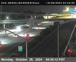 NB 805 at NB 805/5 Merge