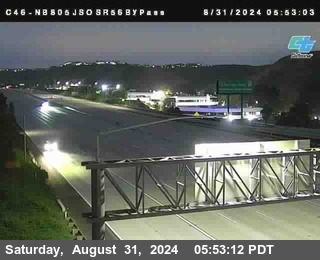 NB 805 at NB 805/5 Merge