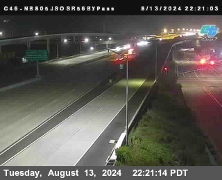 NB 805 at NB 805/5 Merge