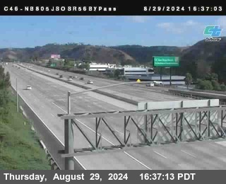 NB 805 at NB 805/5 Merge