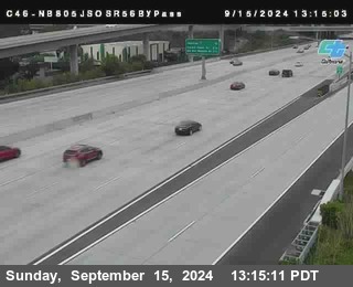 NB 805 at NB 805/5 Merge