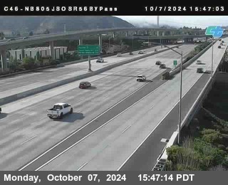 NB 805 at NB 805/5 Merge