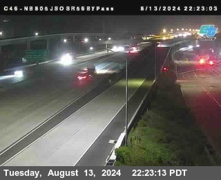 NB 805 at NB 805/5 Merge