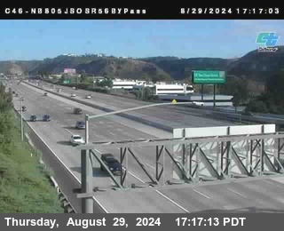 NB 805 at NB 805/5 Merge