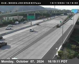 NB 805 at NB 805/5 Merge