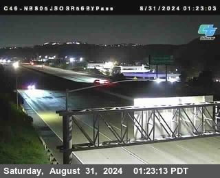 NB 805 at NB 805/5 Merge