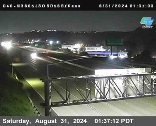 NB 805 at NB 805/5 Merge