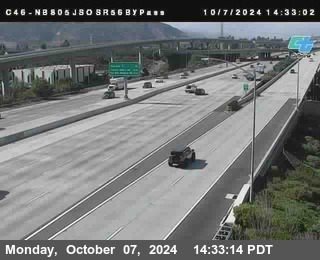 NB 805 at NB 805/5 Merge