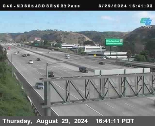 NB 805 at NB 805/5 Merge