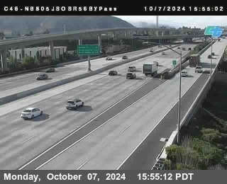 NB 805 at NB 805/5 Merge