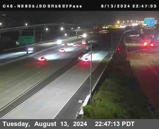 NB 805 at NB 805/5 Merge