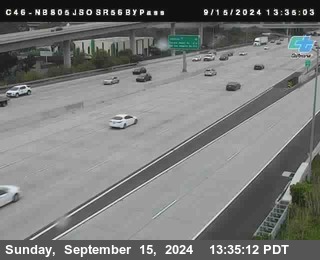 NB 805 at NB 805/5 Merge