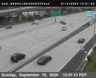 NB 805 at NB 805/5 Merge