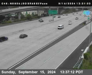 NB 805 at NB 805/5 Merge