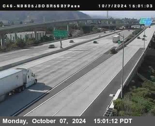 NB 805 at NB 805/5 Merge