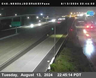 NB 805 at NB 805/5 Merge