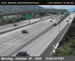 NB 805 at NB 805/5 Merge