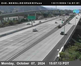 NB 805 at NB 805/5 Merge