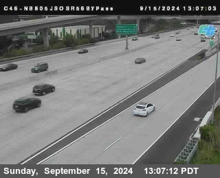 NB 805 at NB 805/5 Merge